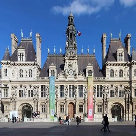 Duplex Au Coeur Du Marais, 4th Arrondissement 公寓