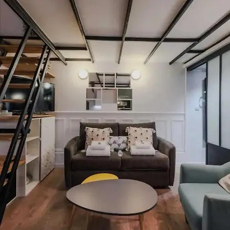 Duplex Au Coeur Du Marais, 4th Arrondissement 파리